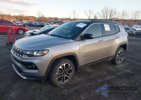 2023 Jeep Compass Limited 4X4 z USA, uszkodzony, nr VIN 3C4NJDCN1PT516804